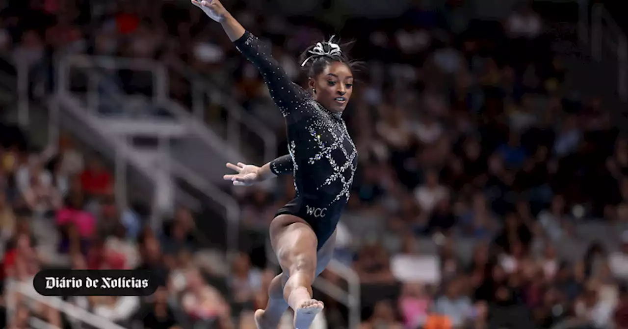 Ginasta Simone Biles conquista oitavo título dos EUA e bate recorde de 1933