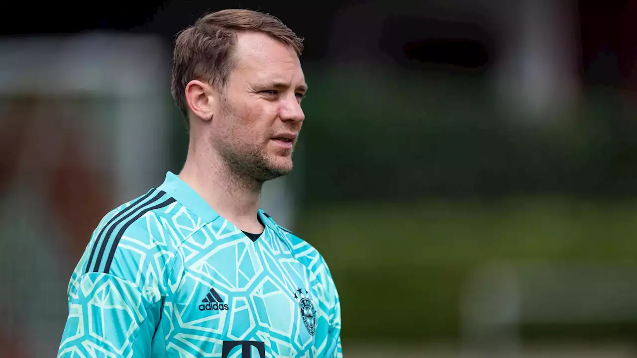 Manuel Neuer Bayern Star Trainiert Erstmals Nach Seiner Schweren