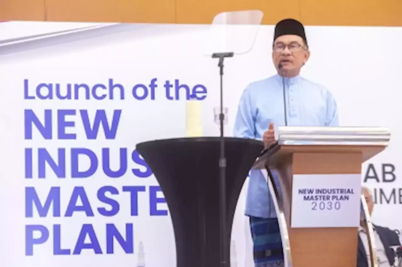 PM Anwar New Industrial Master Plan 2030 To Increase Manufacturings