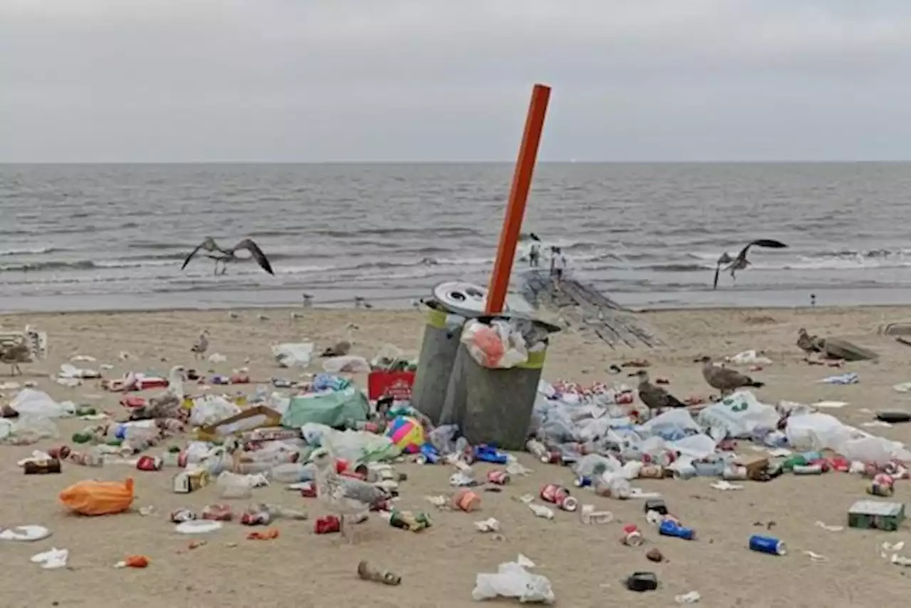 Zo Ziet Het Strand Eruit Na Tropische Dag Dit Was Het Ergste Weekend