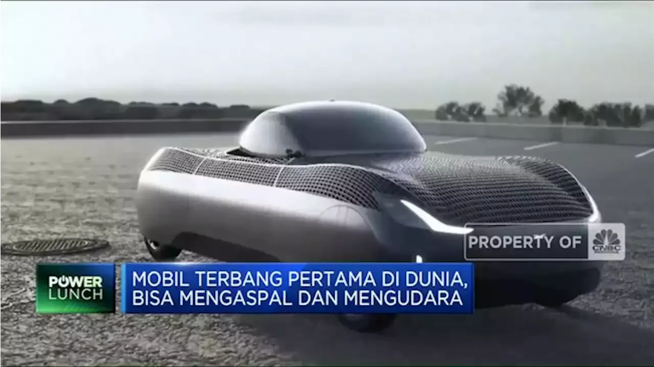 Mobil Terbang Pertama Di Dunia Bisa Mengaspal Mengudara