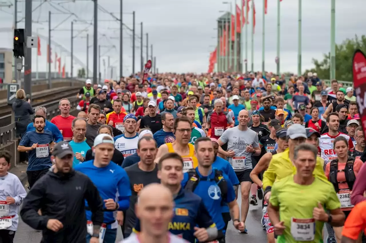 Mega Event Köln Marathon geht an den Start KVB mit Änderungen bei