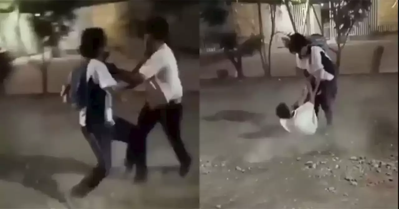 Viralizan video de pelea entre adolescentes del SABES en León uno de