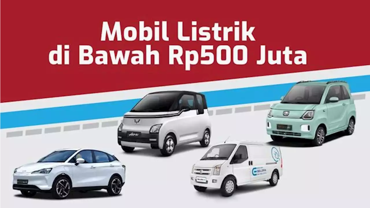 INFOGRAFIS Mobil Listrik Di Bawah Rp500 Juta