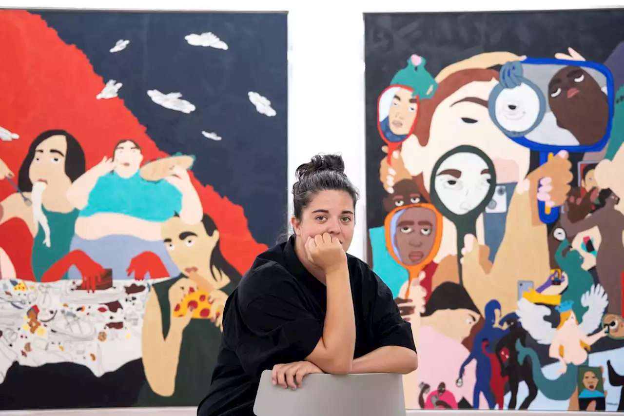 Ela Fidalgo la diseñadora que cambió la moda por el arte para criticar