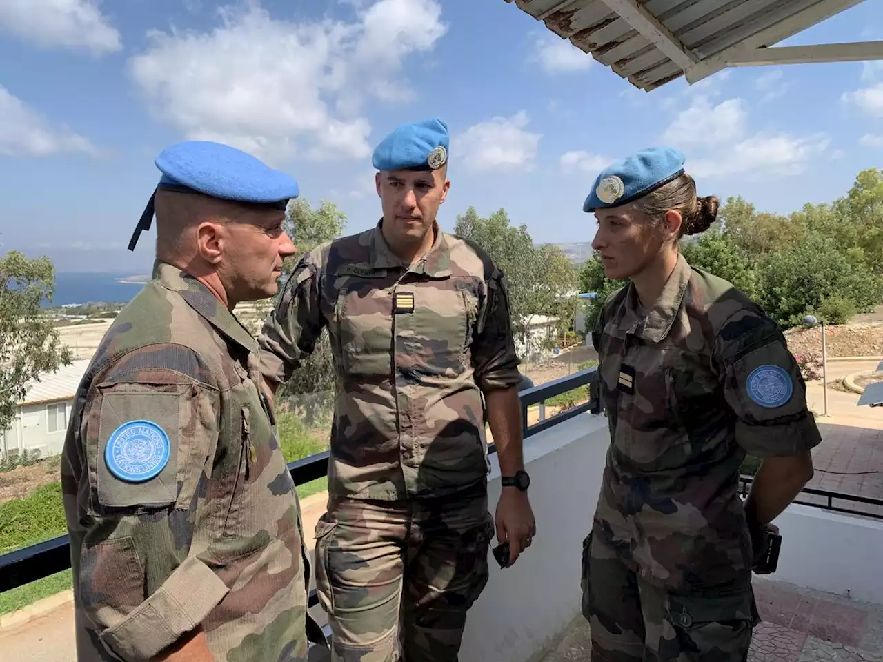 Avec Les Casques Bleus Fran Ais Au Sud Liban Libanais Et Isra Liens