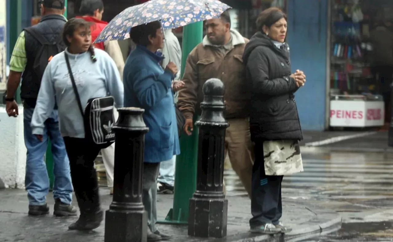 Clima CDMX Se prevé día nublado con lluvias ligeras y vientos fuertes