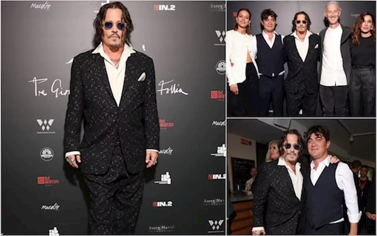 Festa Cinema di Roma Johnny Depp presenta Modì e riceve il Premio