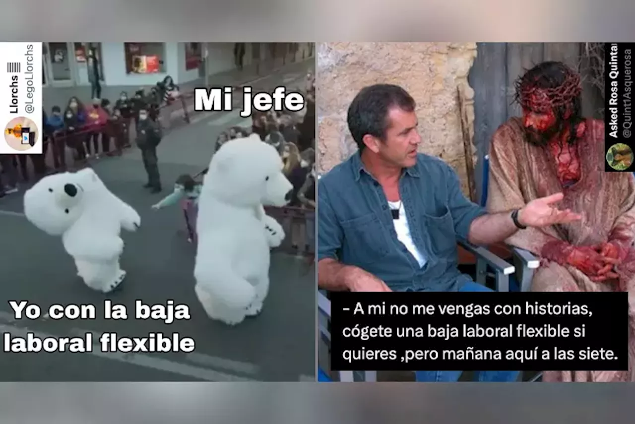 Aluvión de respuestas y memes a las bajas laborales flexibles