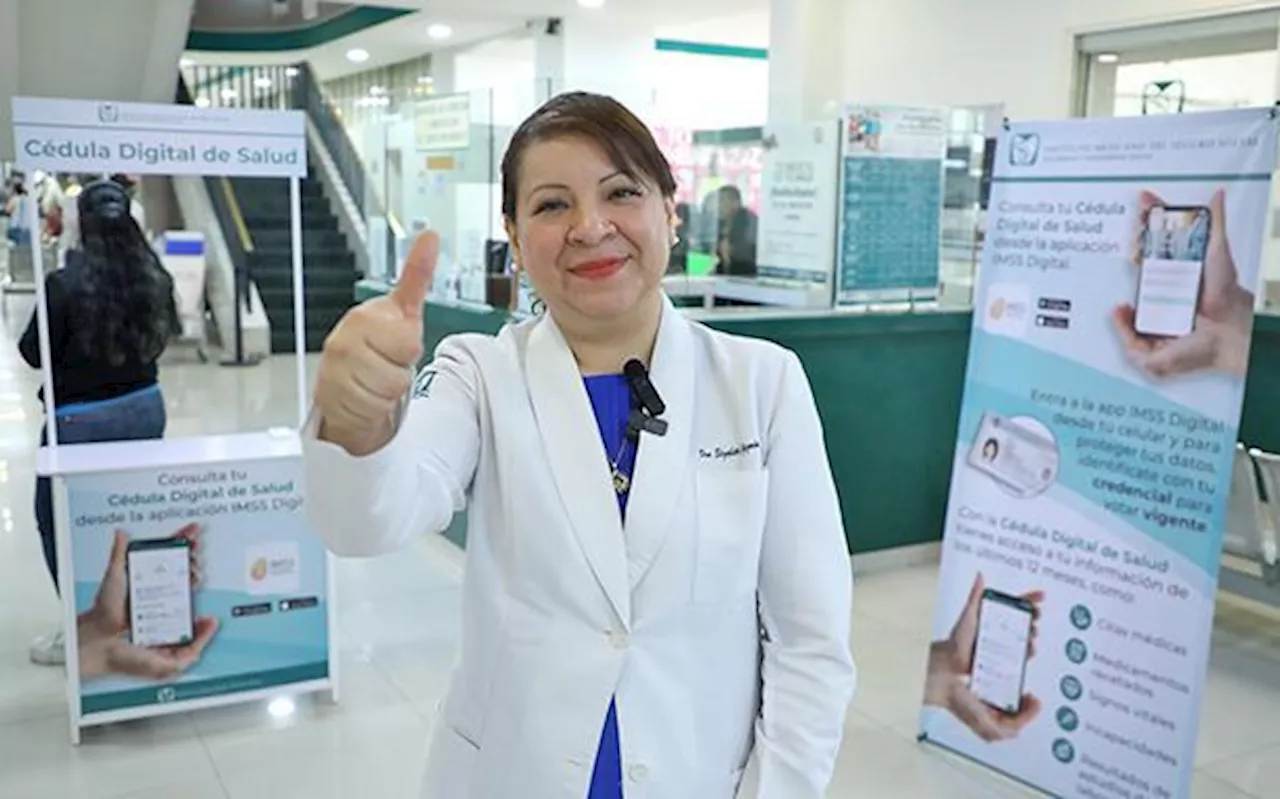 IMSS lanza prueba piloto de la Cédula Digital de Salud Salud