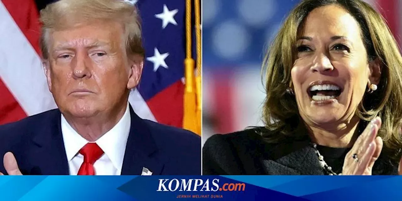 Proyeksi Sementara Pilpres As Trump Unggul Di Negara Bagian Harris