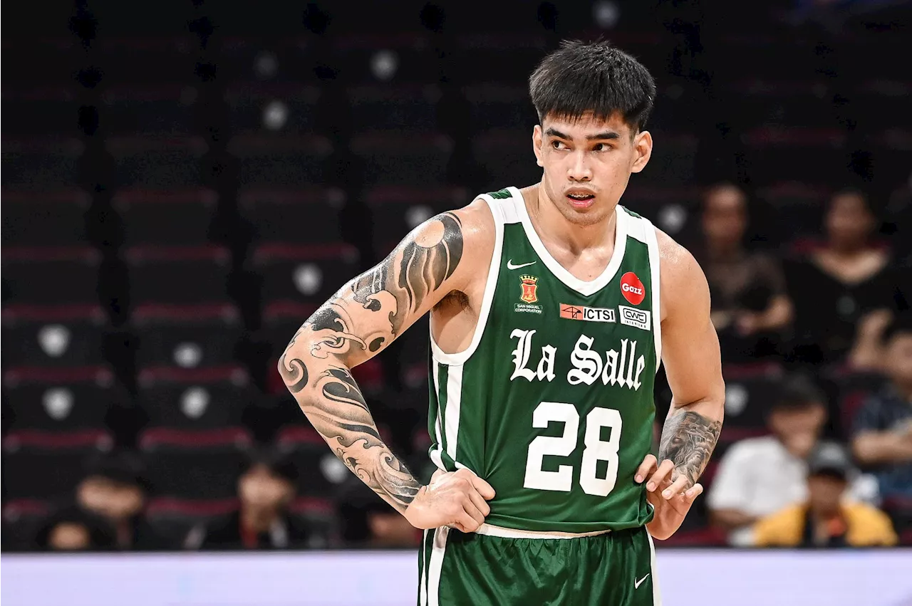 Despite Off Game Kevin Quiambao Just Trusts La Salle S System UAAP