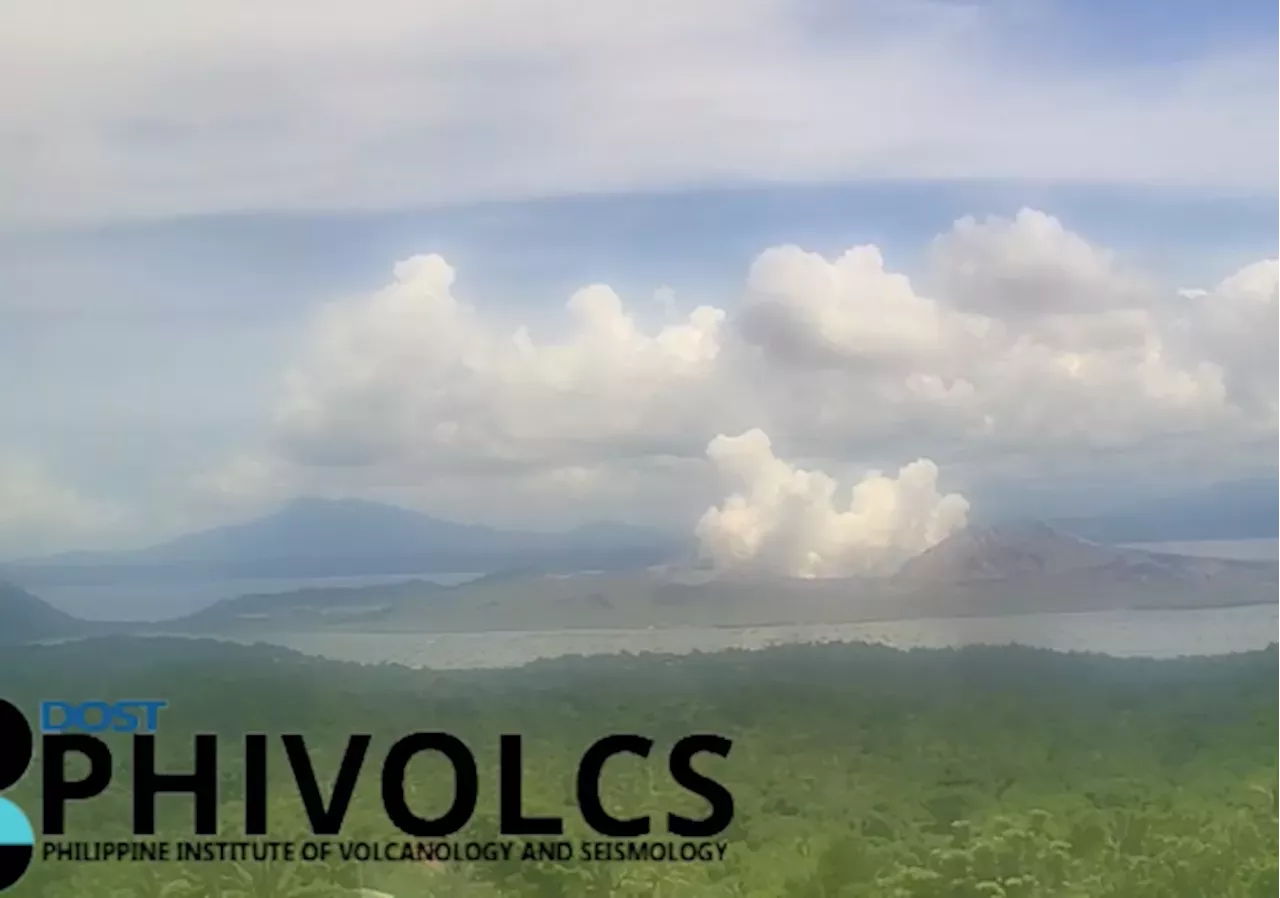 PHIVOLCS Records 2 Tremors At Taal Volcano Phivolcs Taal Volcano News