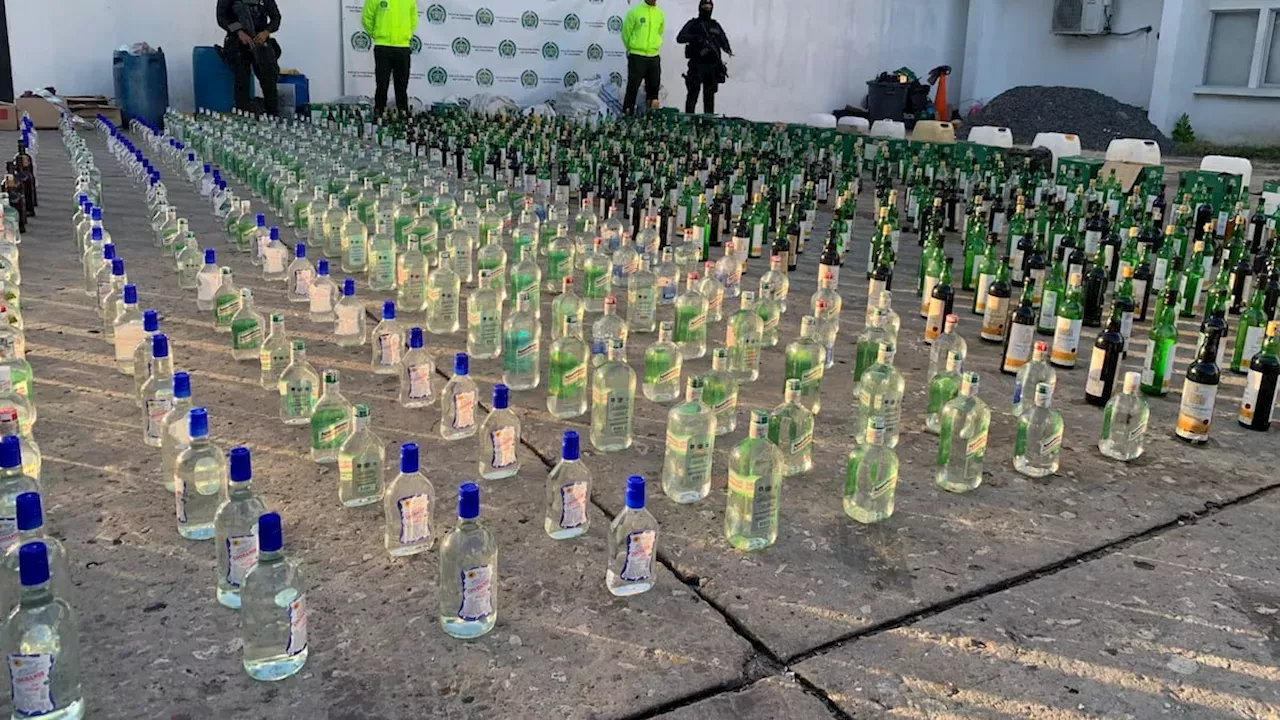 Incautan M S De Mil Botellas De Licor Adulterado En Barranquilla