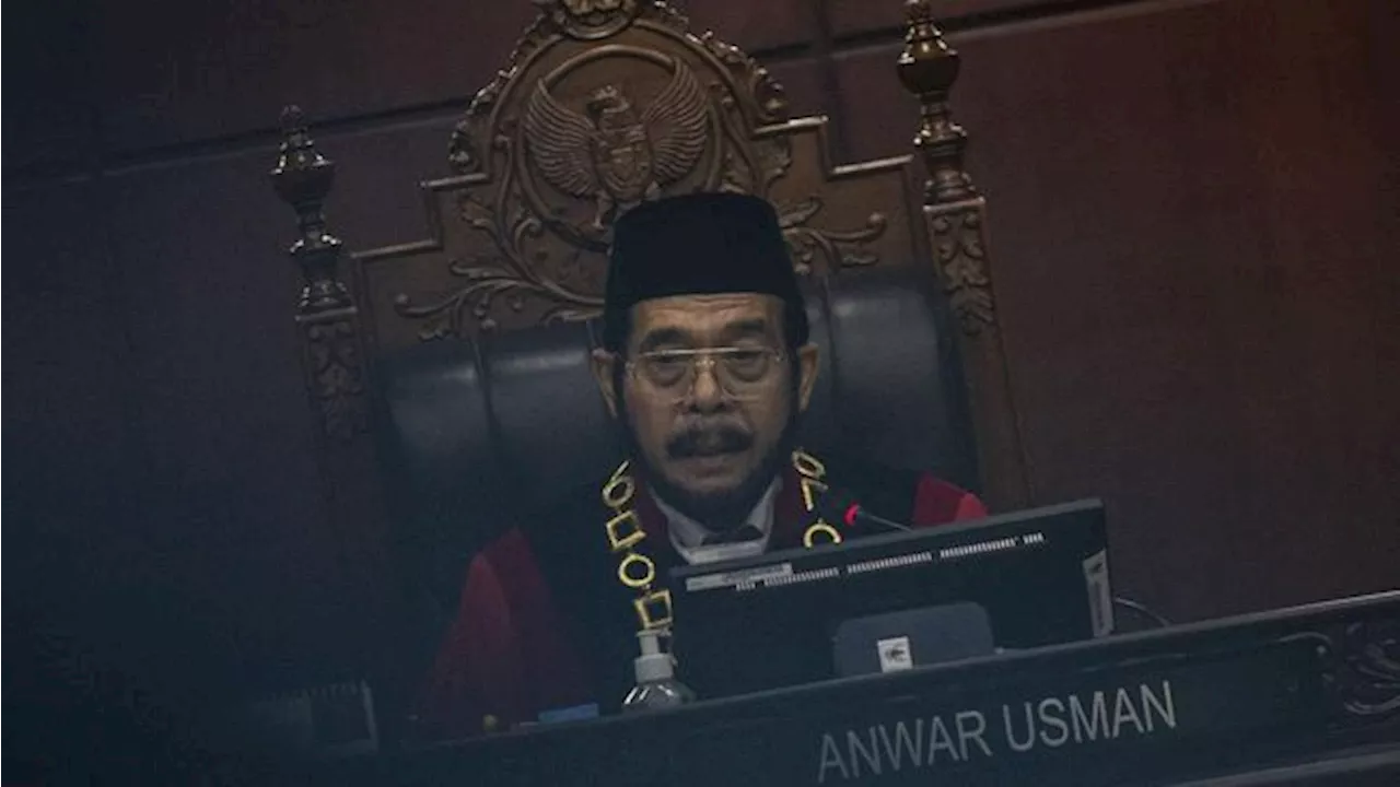 MK Putus Sengketa Hasil Pilpres 2024 Tanpa Hakim Anwar Usman Sidang