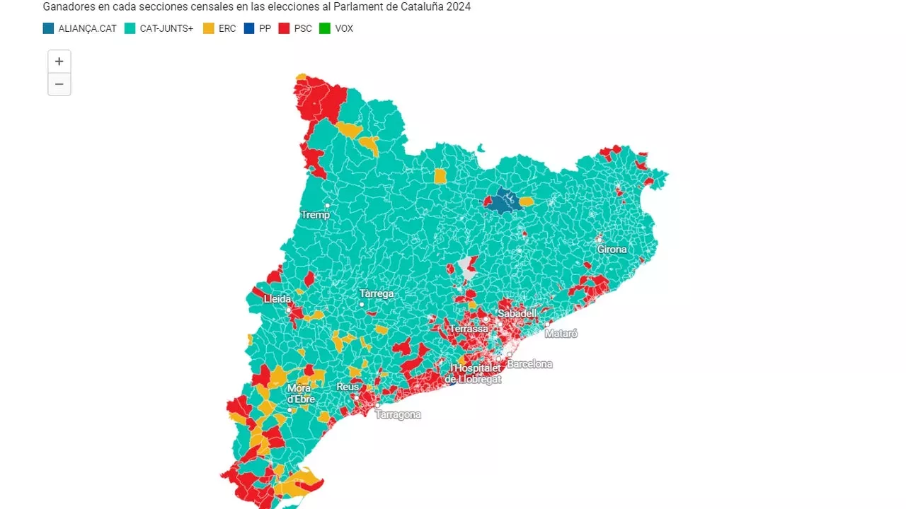 Qu Ha Votado Tu Vecino El Mapa De Los Resultados De Las Elecciones De