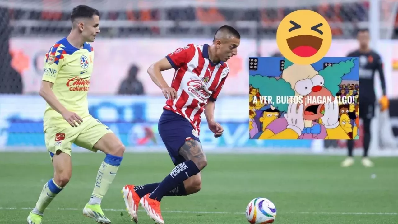 América Chivas y América empatan en la semifinal de ida no te pierdas