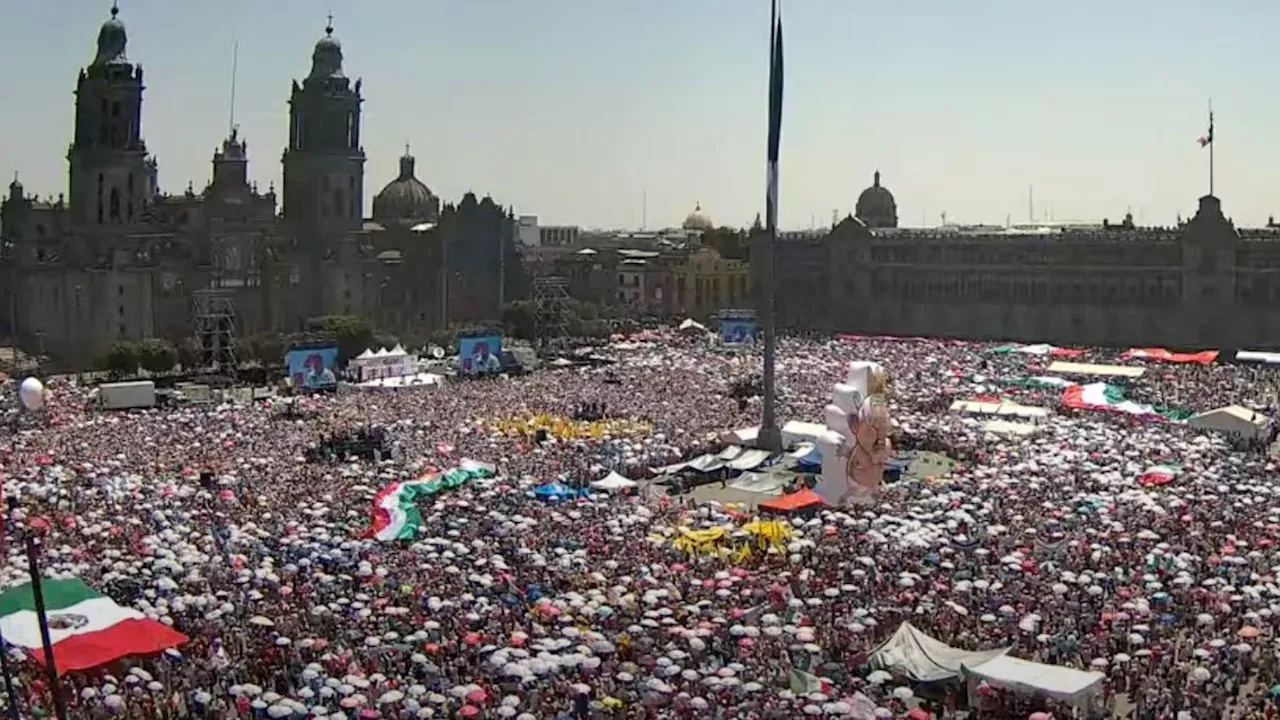 Marcha Marea Rosa Cdmx Cu Ntas Personas Caben En El Z Calo