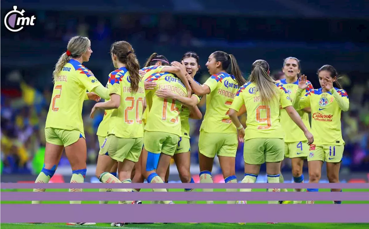 América Femenil Resumen del partido América vs Rayadas Clausura 2024