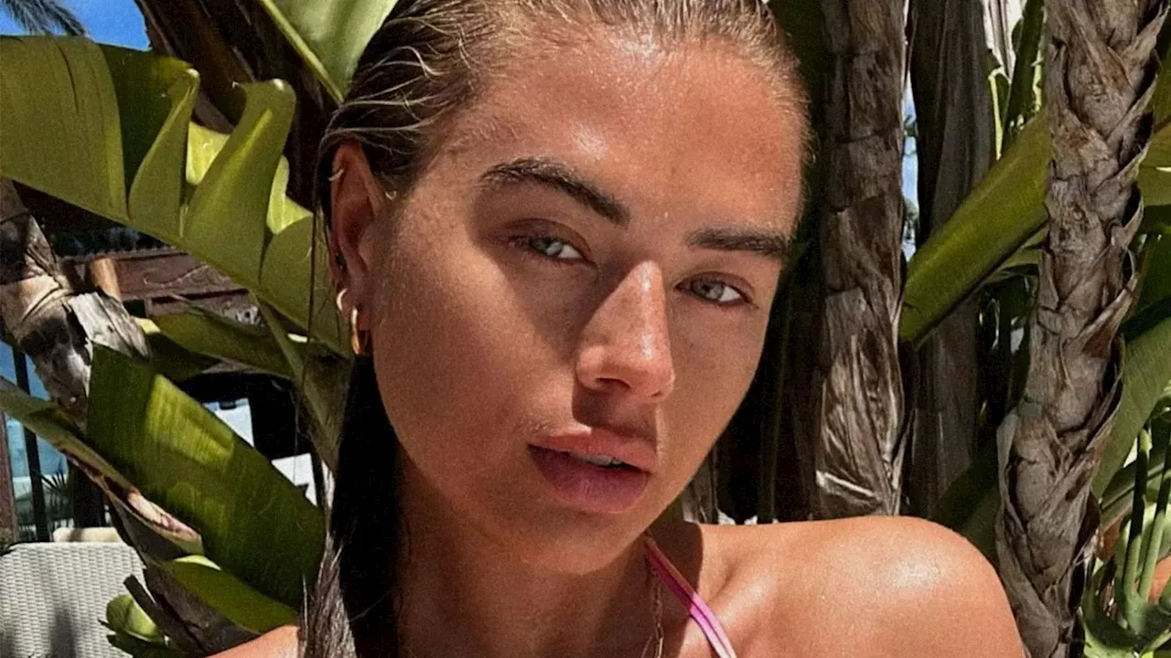 Arabella Chi Looks Incredible As She Flashes Her Bum In Tiny Bikini