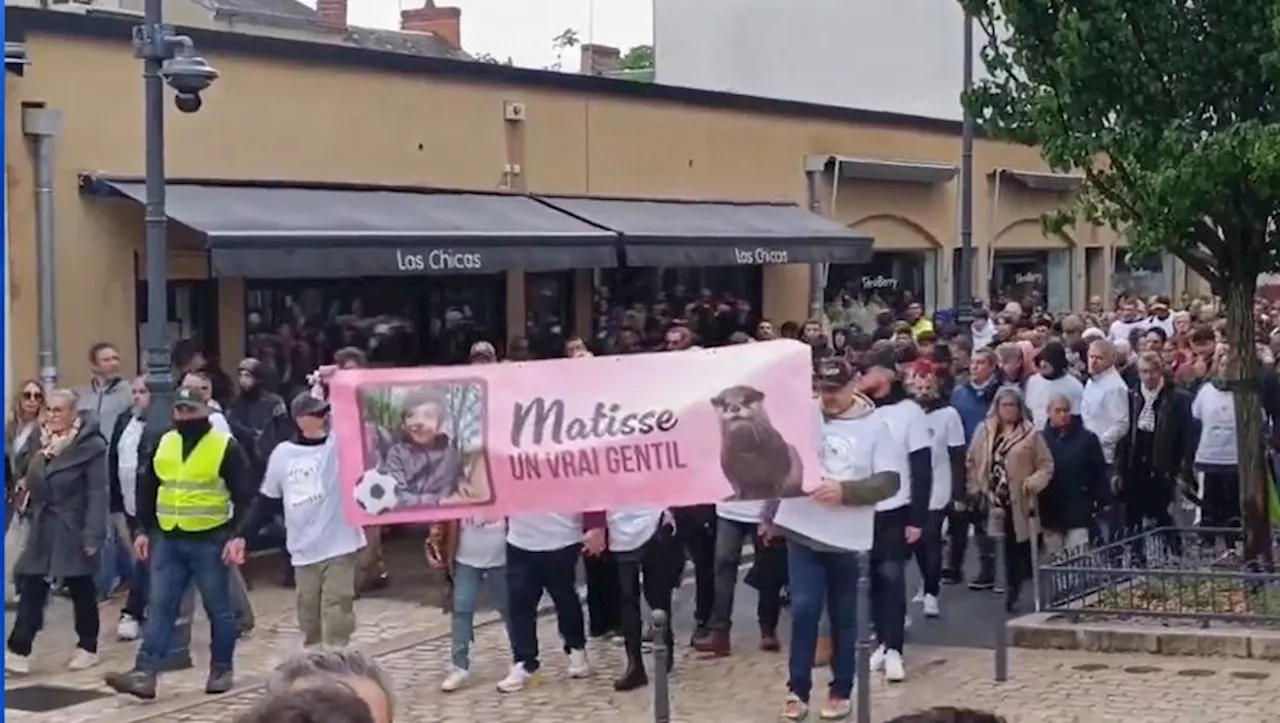 Mort de Matisse près de 5 000 personnes réunies pour la marche