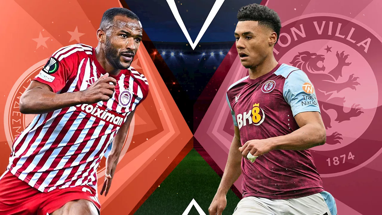 Olympiacos Vs Aston Villa Live Olympiacos Vs Aston Villa Live