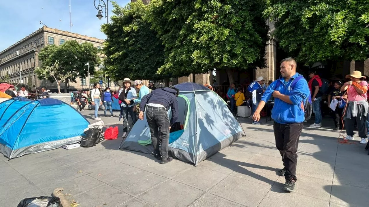 Zócalo CDMX CNTE levanta plantón en Zócalo de la CDMX se reunirán con