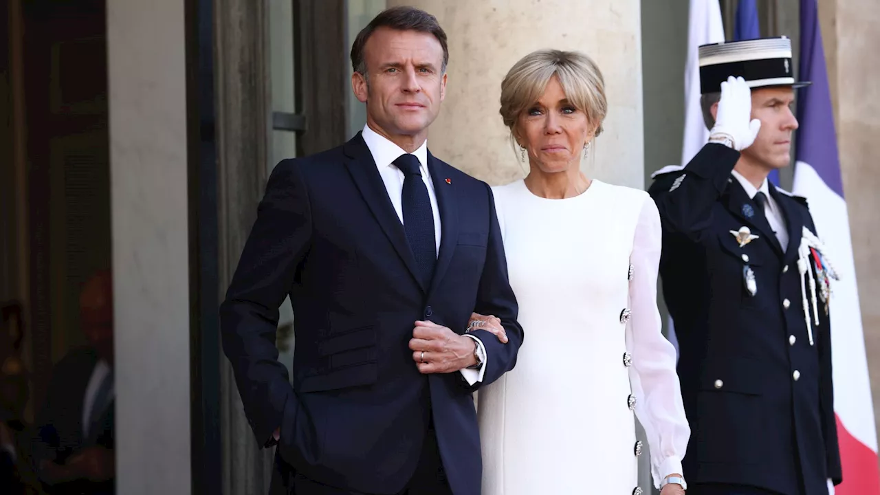 Brigitte Macron très chic la Première dame ose une paire de