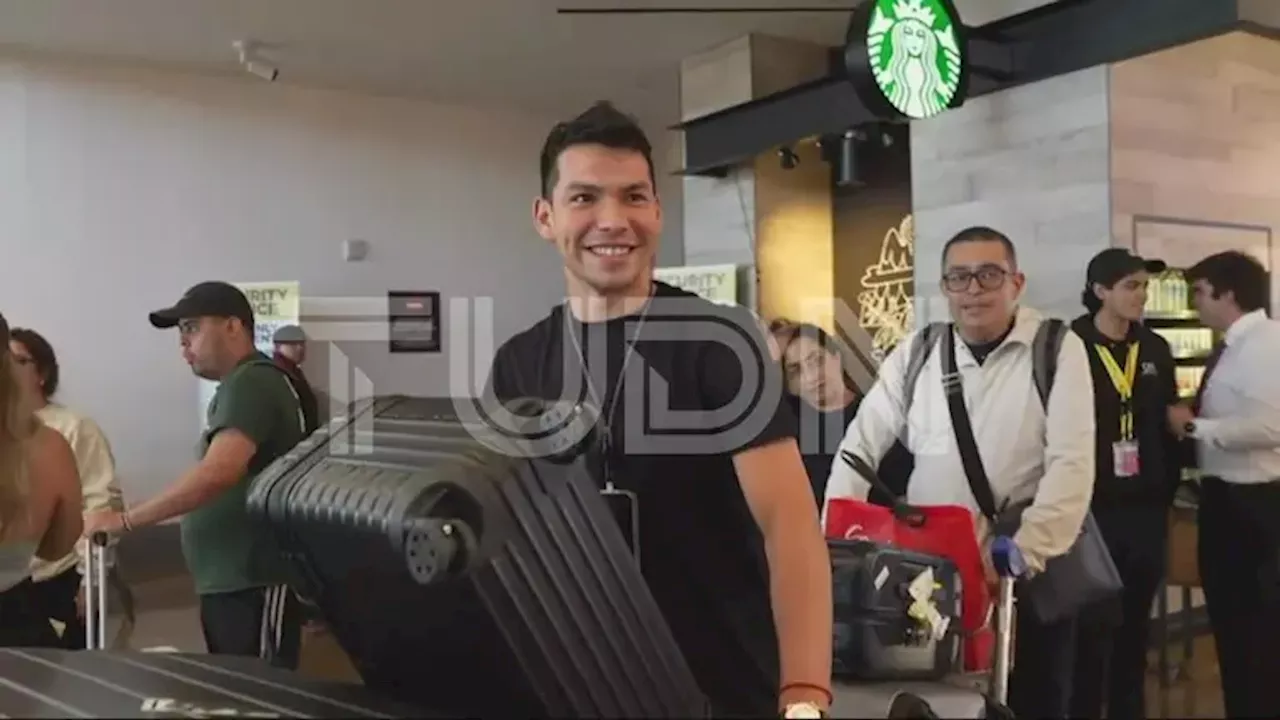 Hirving Lozano Chucky Lozano Llega A Estados Unidos Para Su