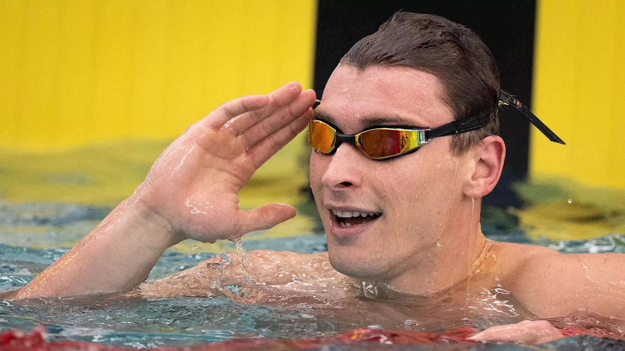 Natation Maxime Grousset qualifié pour les JO et quintuple champion