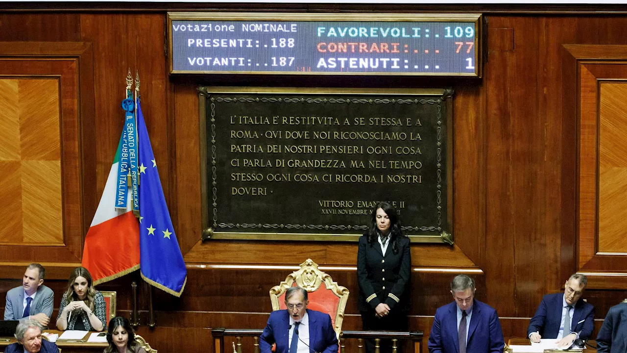 Premierato Primo Via Libera Del Senato S No E Astenuto