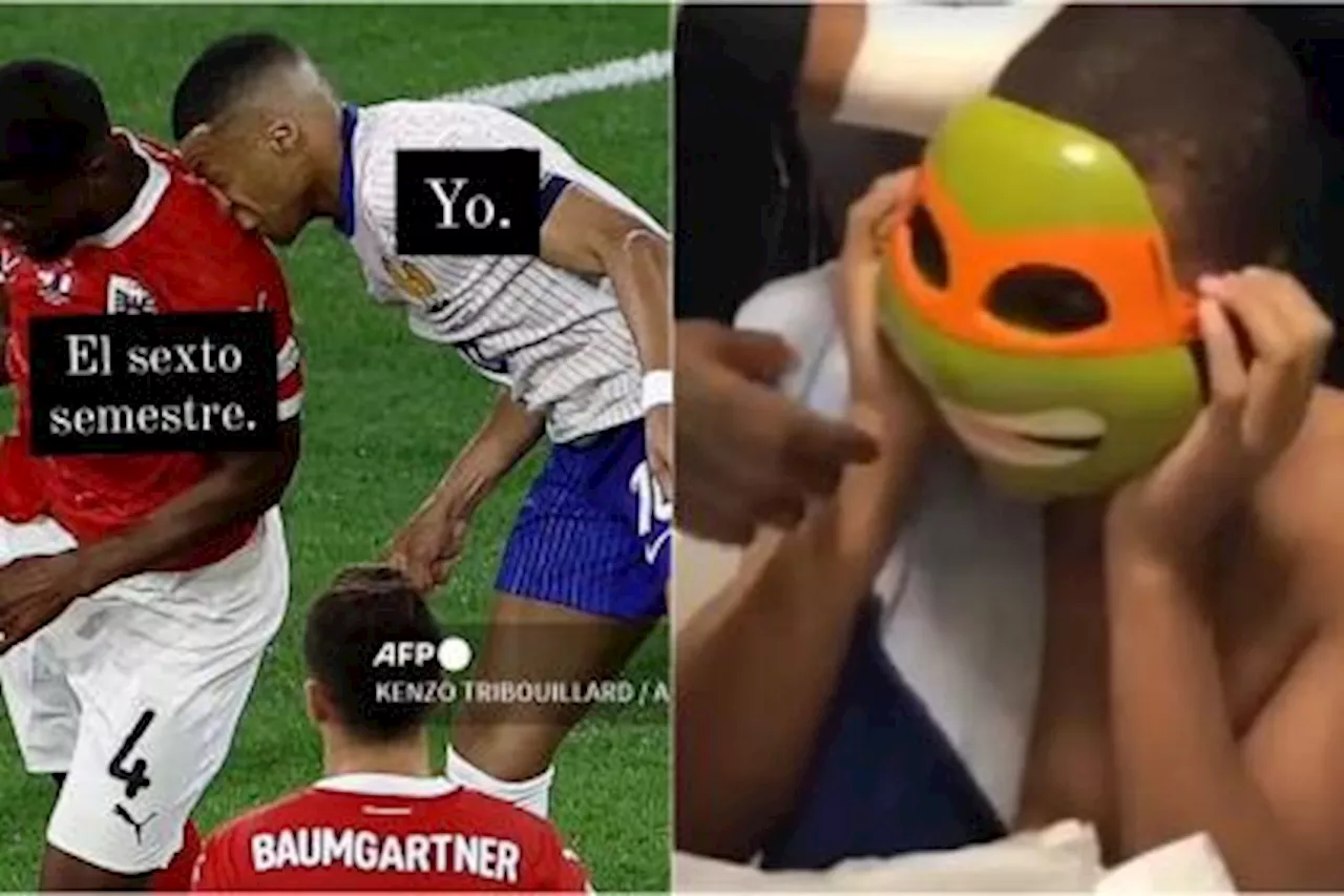 Mejores No era tan difícil mejores memes de la máscara de Mbappé en