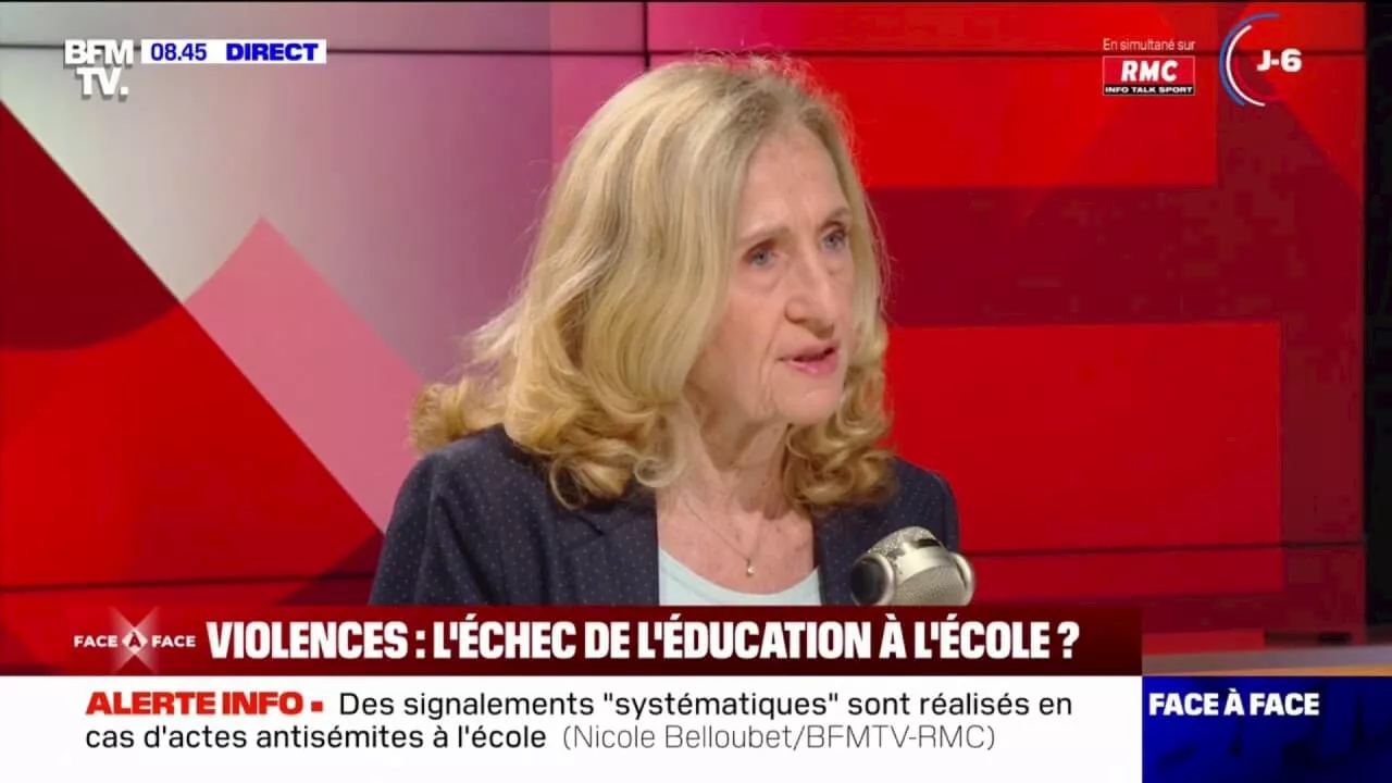 Nicole Belloubet annonce un nouveau programme d éducation à la vie