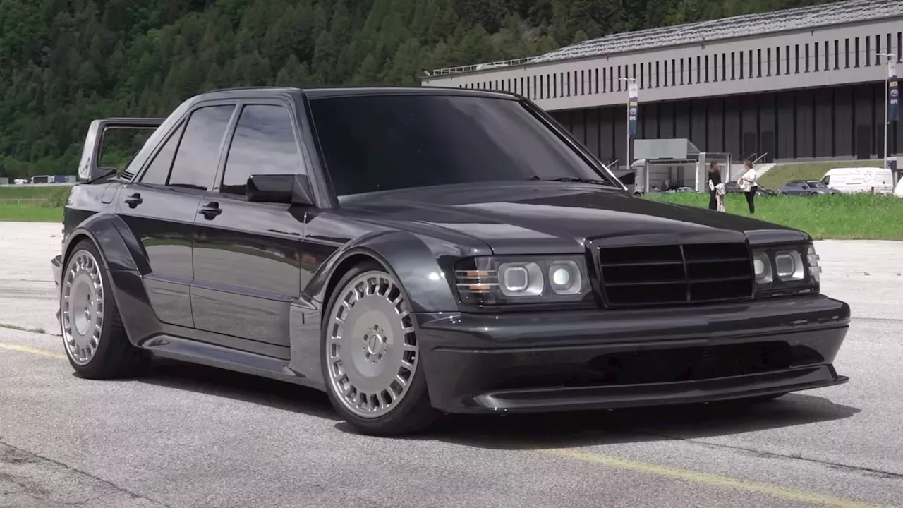 Mercedes Hwas Twin Turbo Evo Roars Alongside The Original In