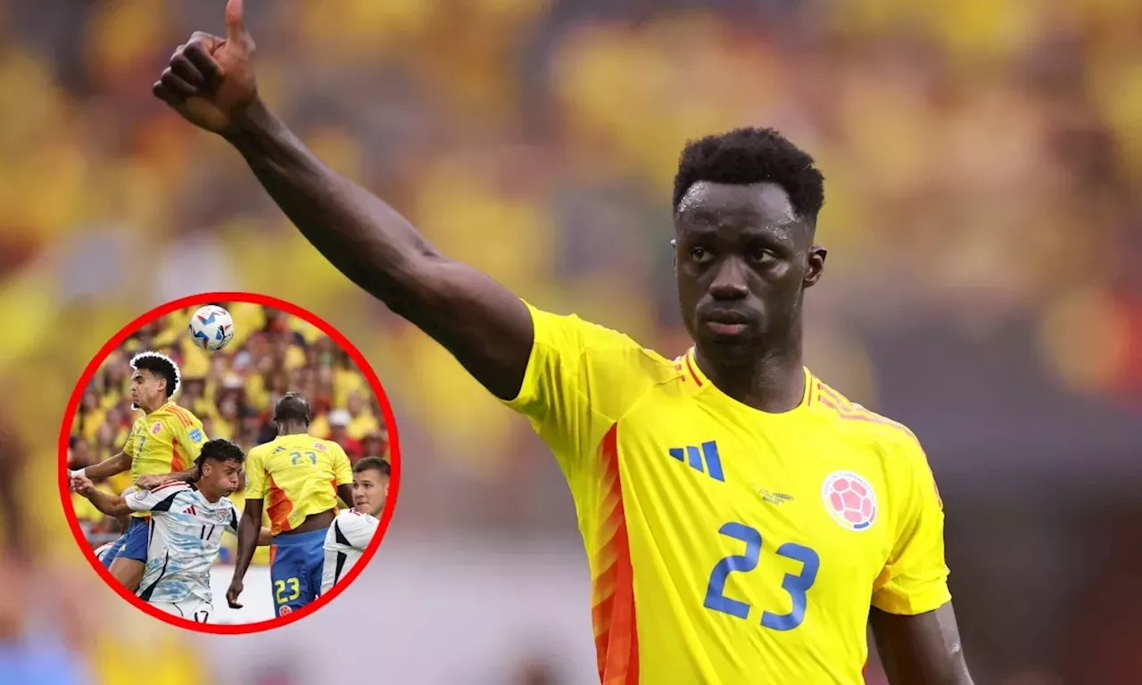 Selección Colombia Potente cabezazo de Davinson Sánchez así fue el