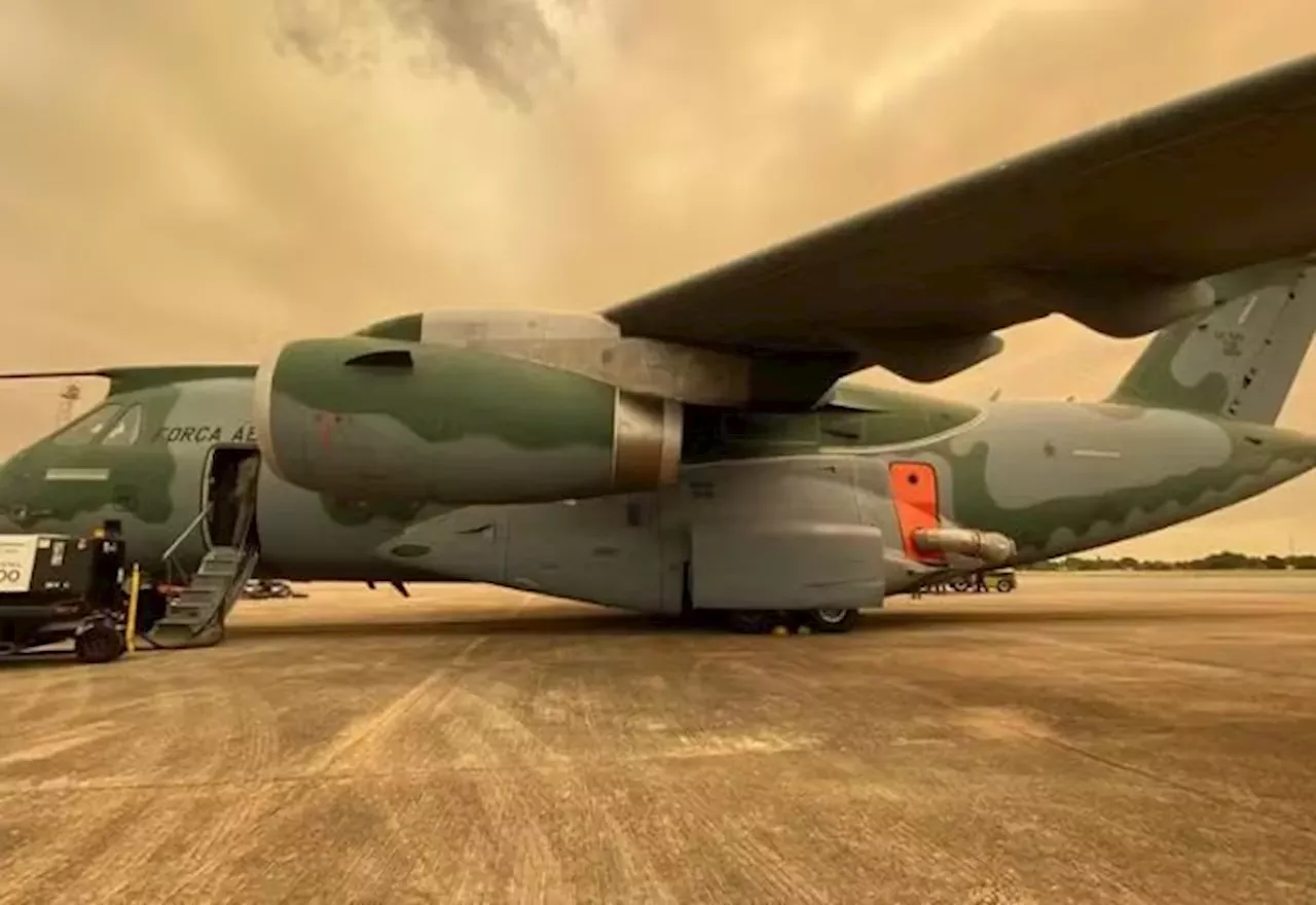 Pantanal Incêndios no Pantanal maior avião da América Latina começa a