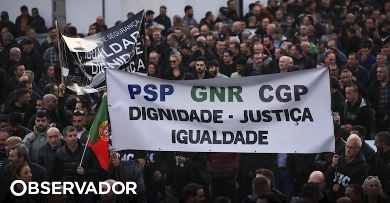 Suplementos PSP e GNR Sindicatos e ministério sem acordo à vista