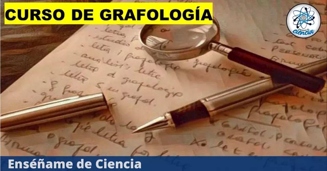 Aprende Sobre Grafolog A Con Este Curso Virtual Gratuito Impartido