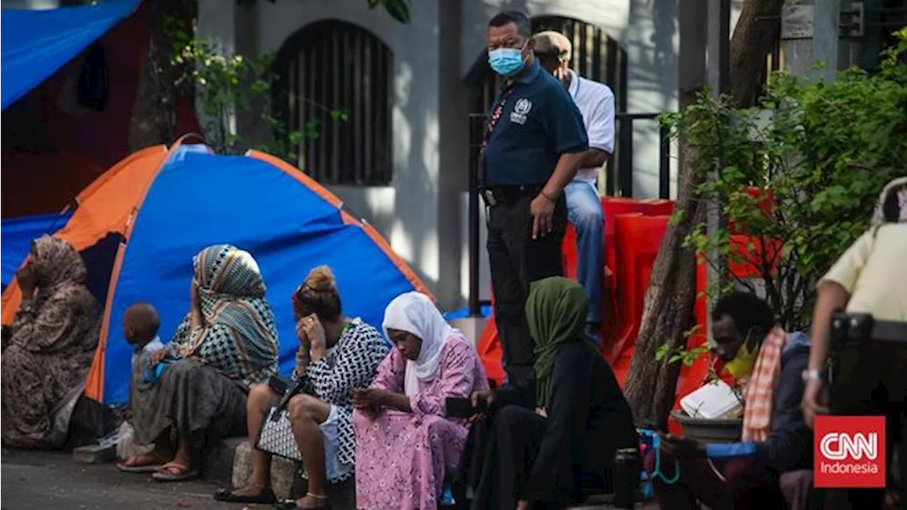 Pencari Suaka Pencari Suaka Pasang Tenda Di Setiabudi Heru Budi