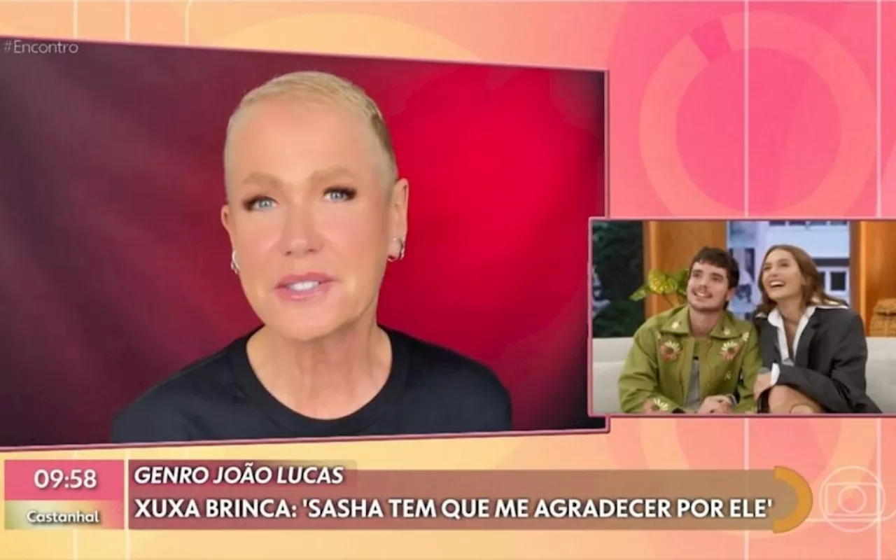 Sasha Meneghel Xuxa Elogia Jo O Lucas Marido De Sasha Meneghel Para