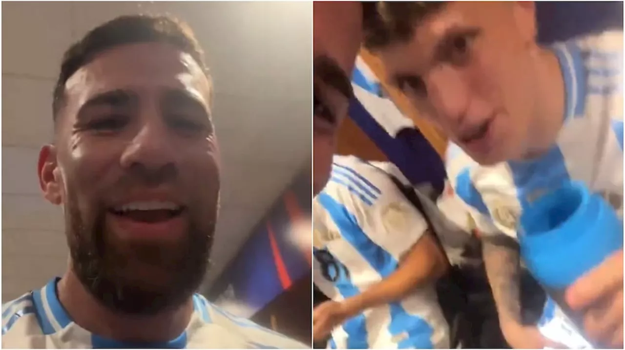 Selección Argentina La REACCIÓN de Alejandro Garnacho cuando Nicolás