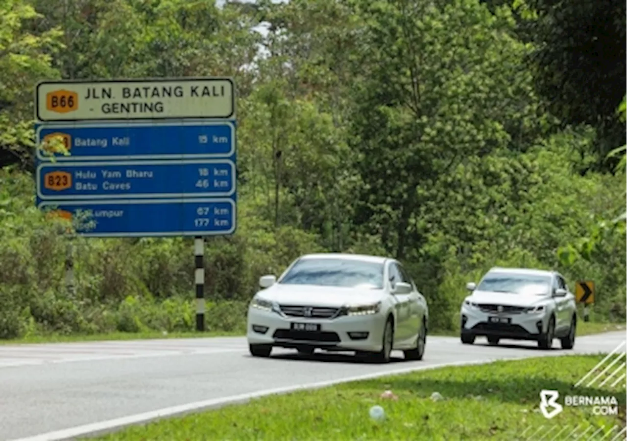 Road Repairs Jalan Batang Kali Genting Highlands Reopens After Repairs