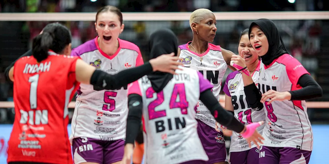 Daftar Lengkap Juara Proliga Putri Hingga Jakarta Bin Jadi