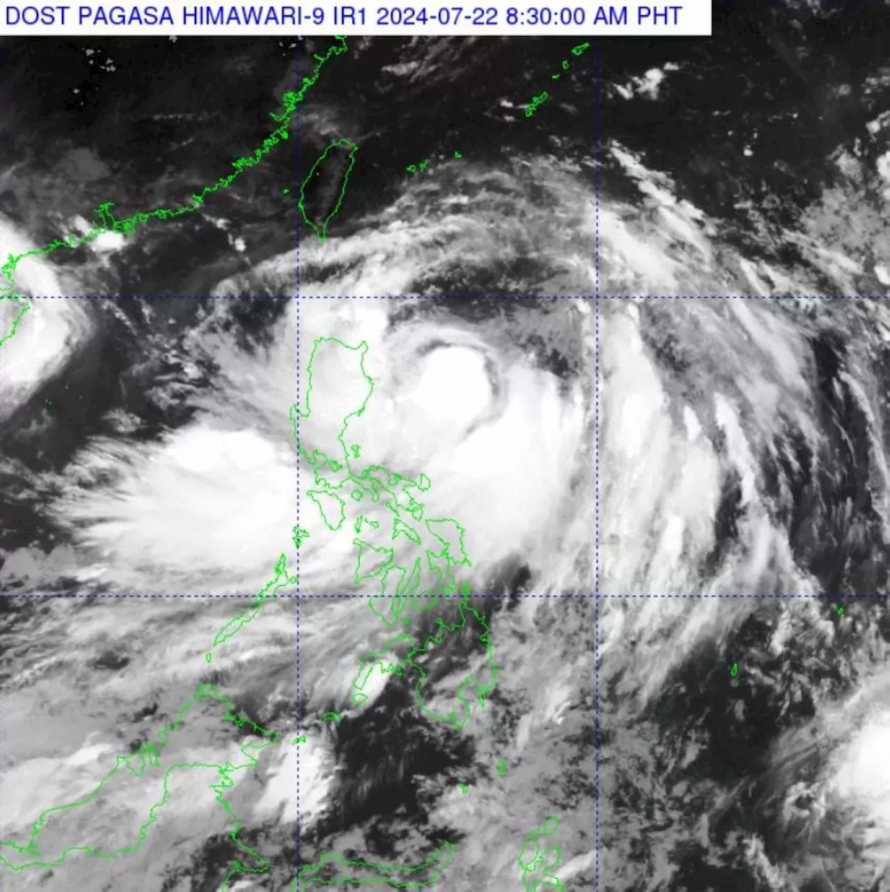 No Signal No 1 Up Over NLuzon As Carina Intensifies Into Severe