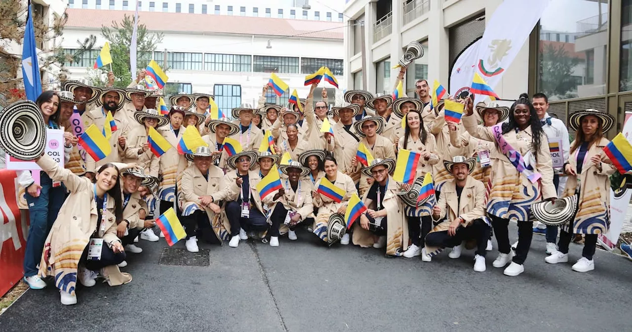 Paris En Im Genes La Delegaci N De Colombia Y Su Atuendo Para