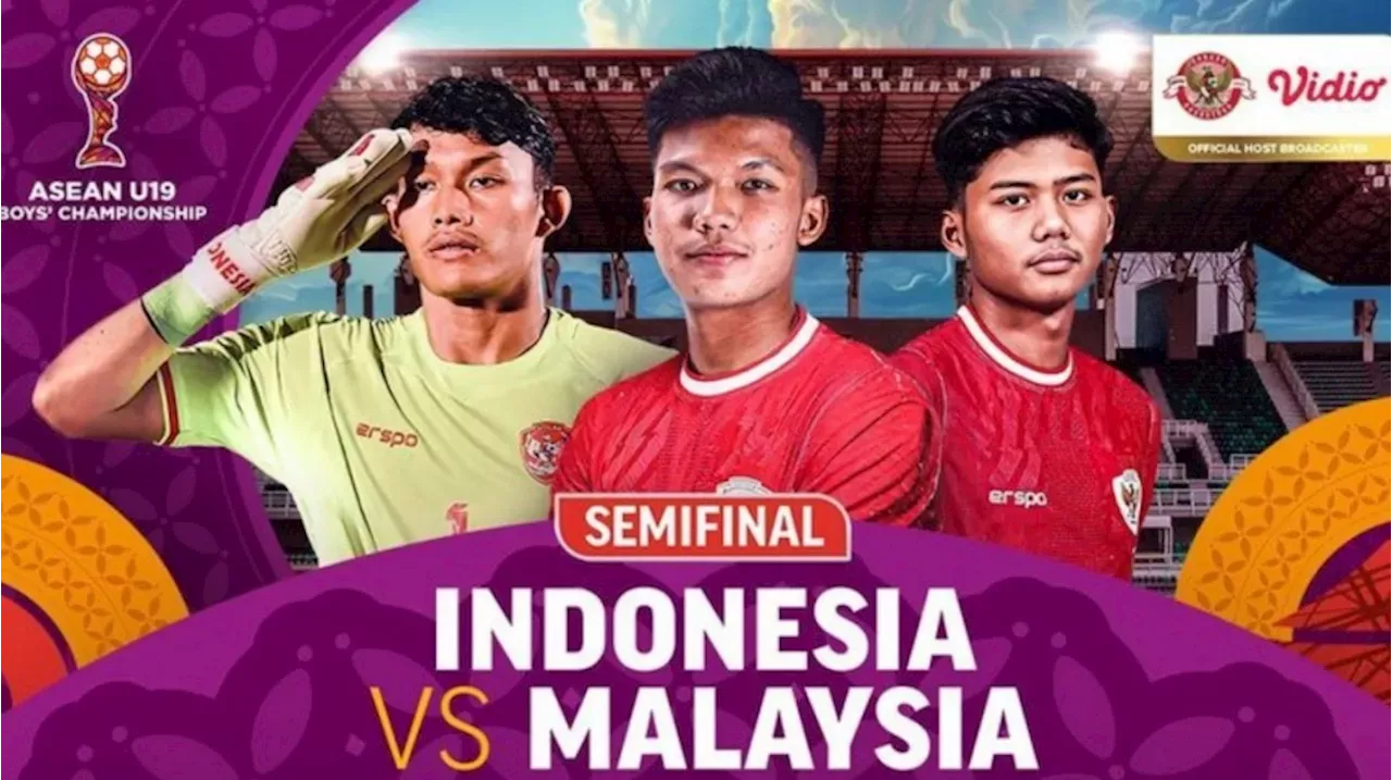 Jadwal Dan Link Live Streaming Timnas Indonesia U 19 Vs Malaysia Di