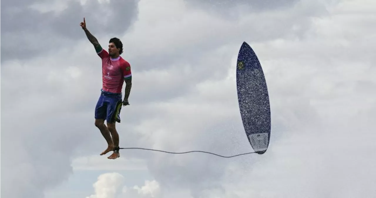 Gabriel Medina Surfer Gabriel Medina Defies Gravity In Viral Olympic