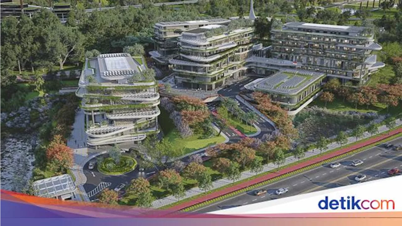 Gedung Kemenko Di Ikn Bentuknya Kayak Terasering Ini Makna Dibalik