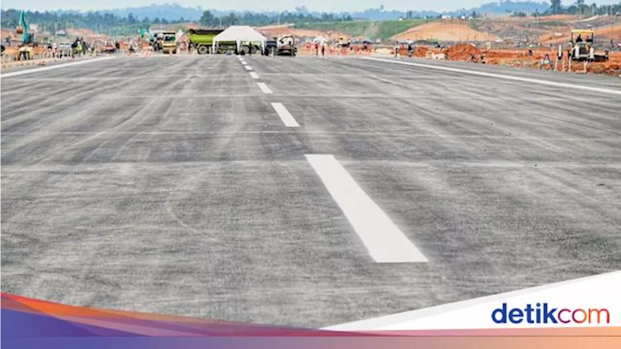 Jokowi Mau Jajal Bandara Nusantara Di IKN Begini Progres Konstruksinya