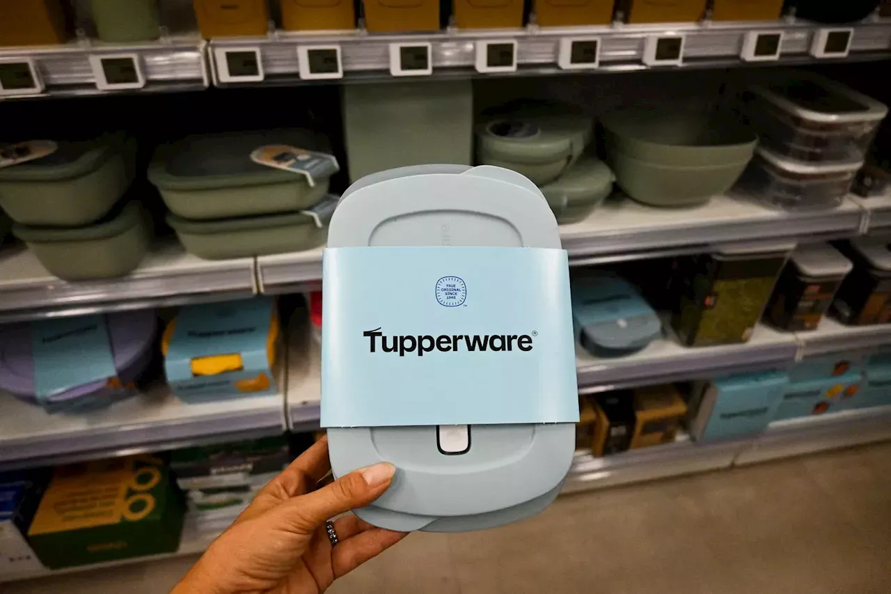 Tupperware em falência Vai ser uma catástrofe para 200 trabalhadores